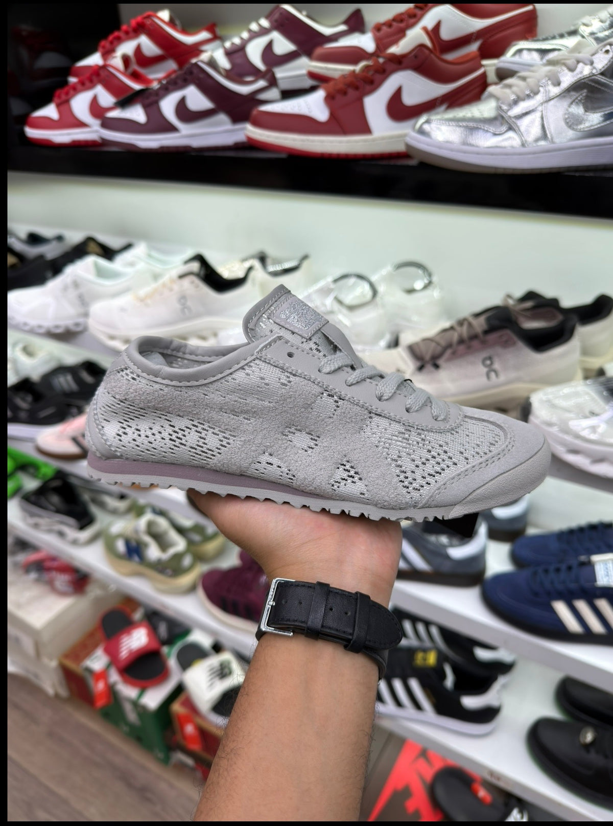 Onitsuka Tiger Mexico 66 Jacquard Mesh oyster grey