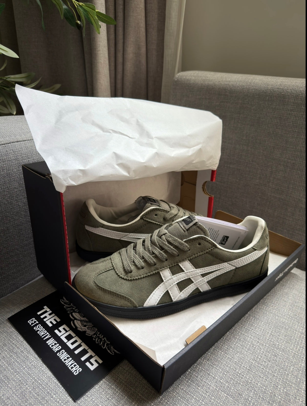 Onitsuka Tiger Tokuten "Burnt Green"