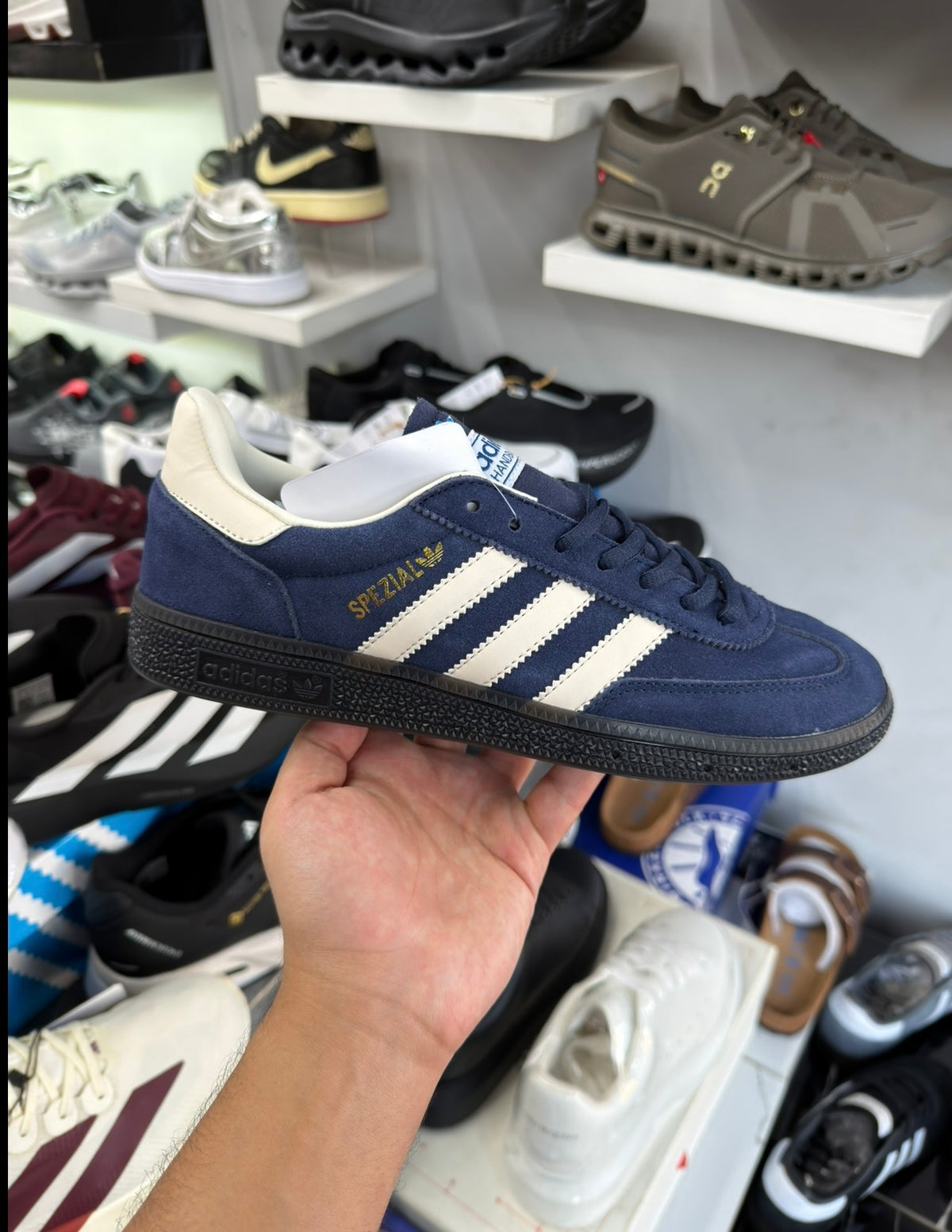 adidas Handball Spezial Night Indigo and Cream White