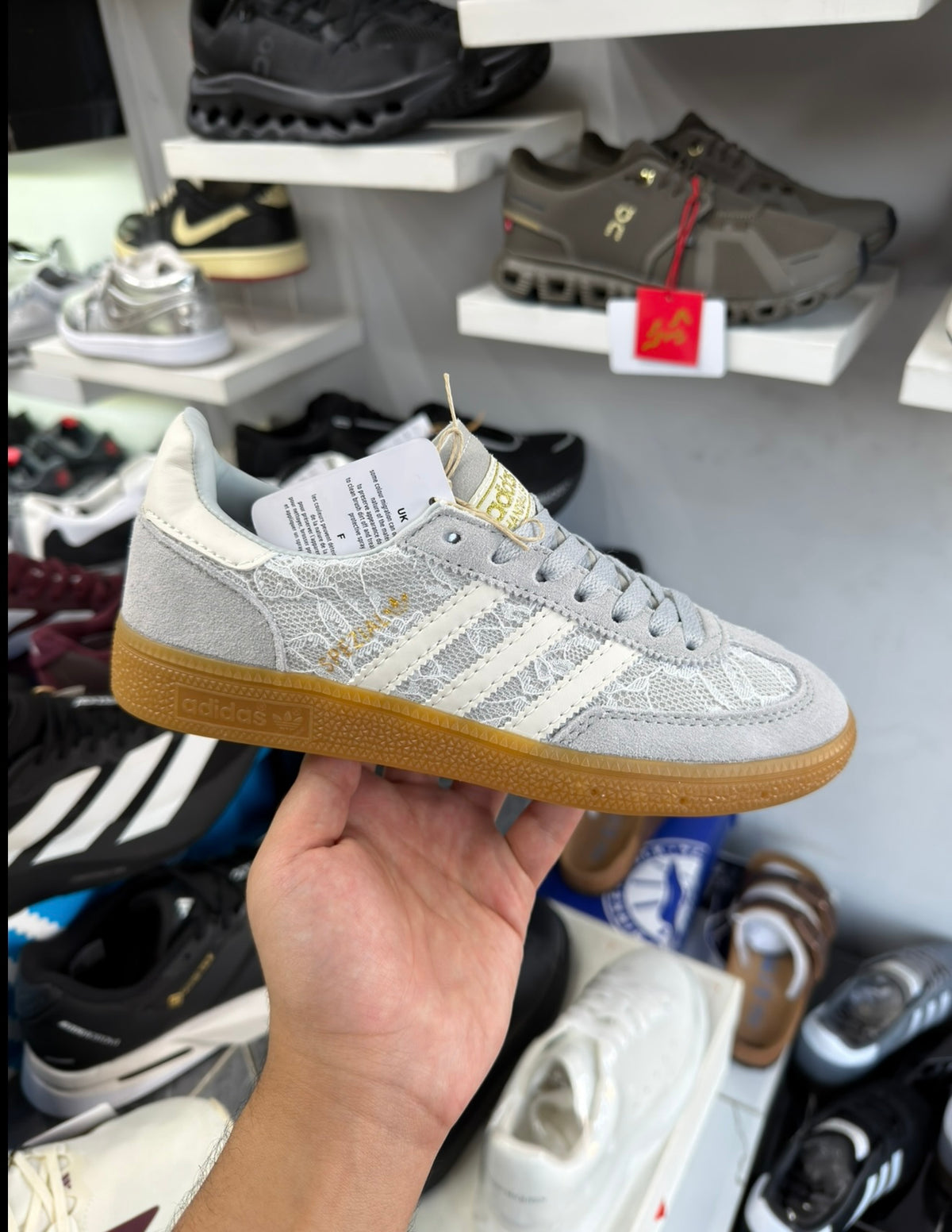 adidas Handball Spezial grey gum sole