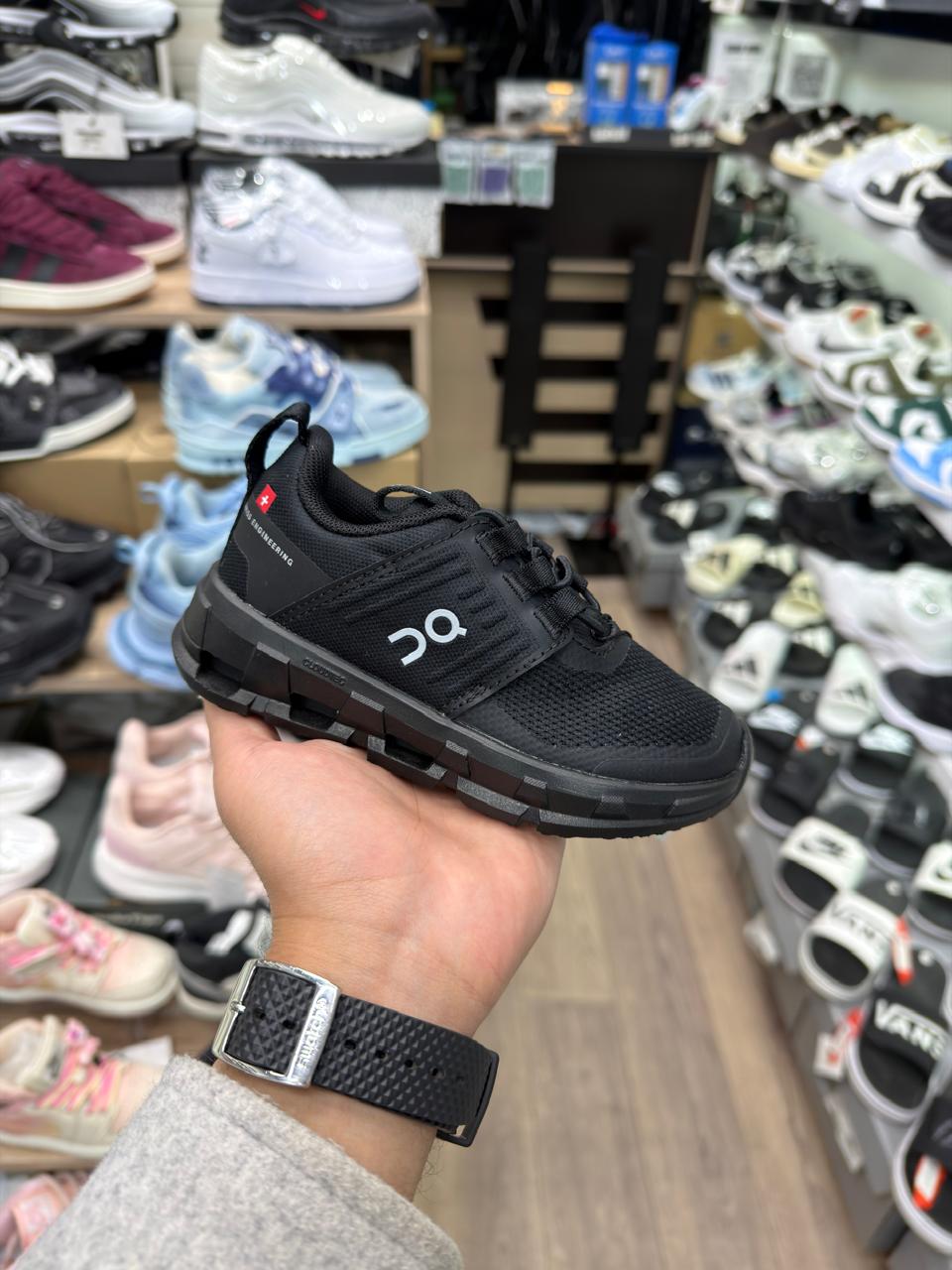 On Running Kids x Loewe Cloudtilt "All Black"