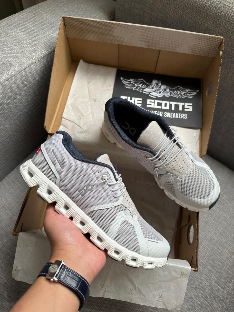 On Cloud 5 In Glacier White