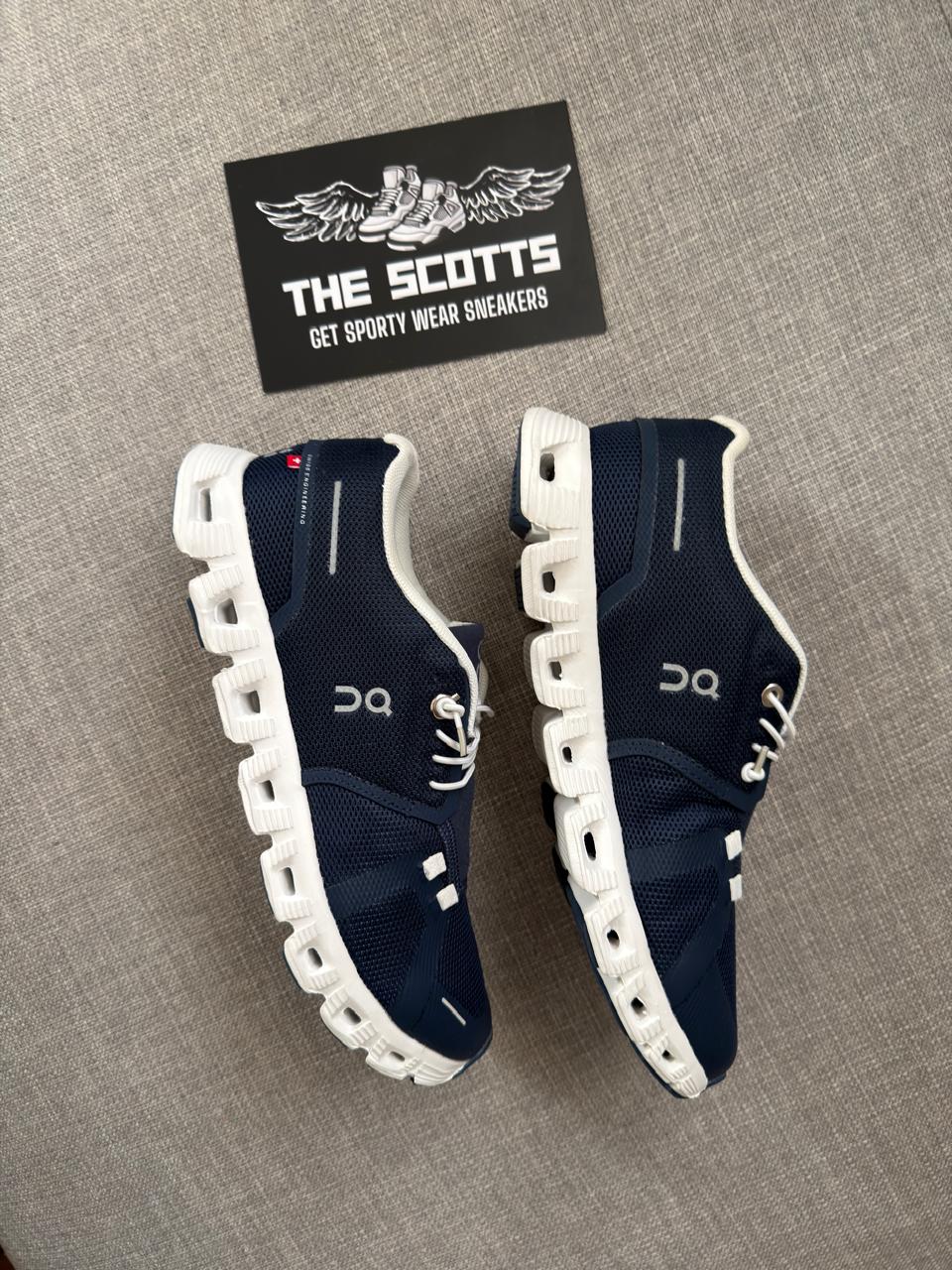 On Cloud 5 In Navy Blue
