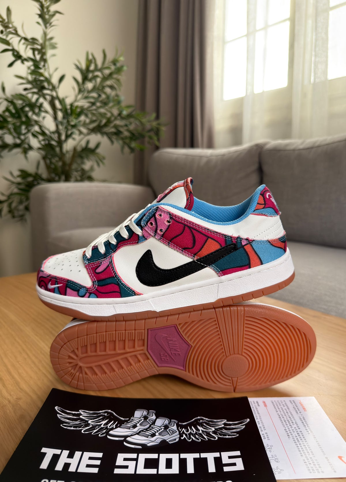 Nike x Parra SB Dunk Low Pro 'Abstract Art'