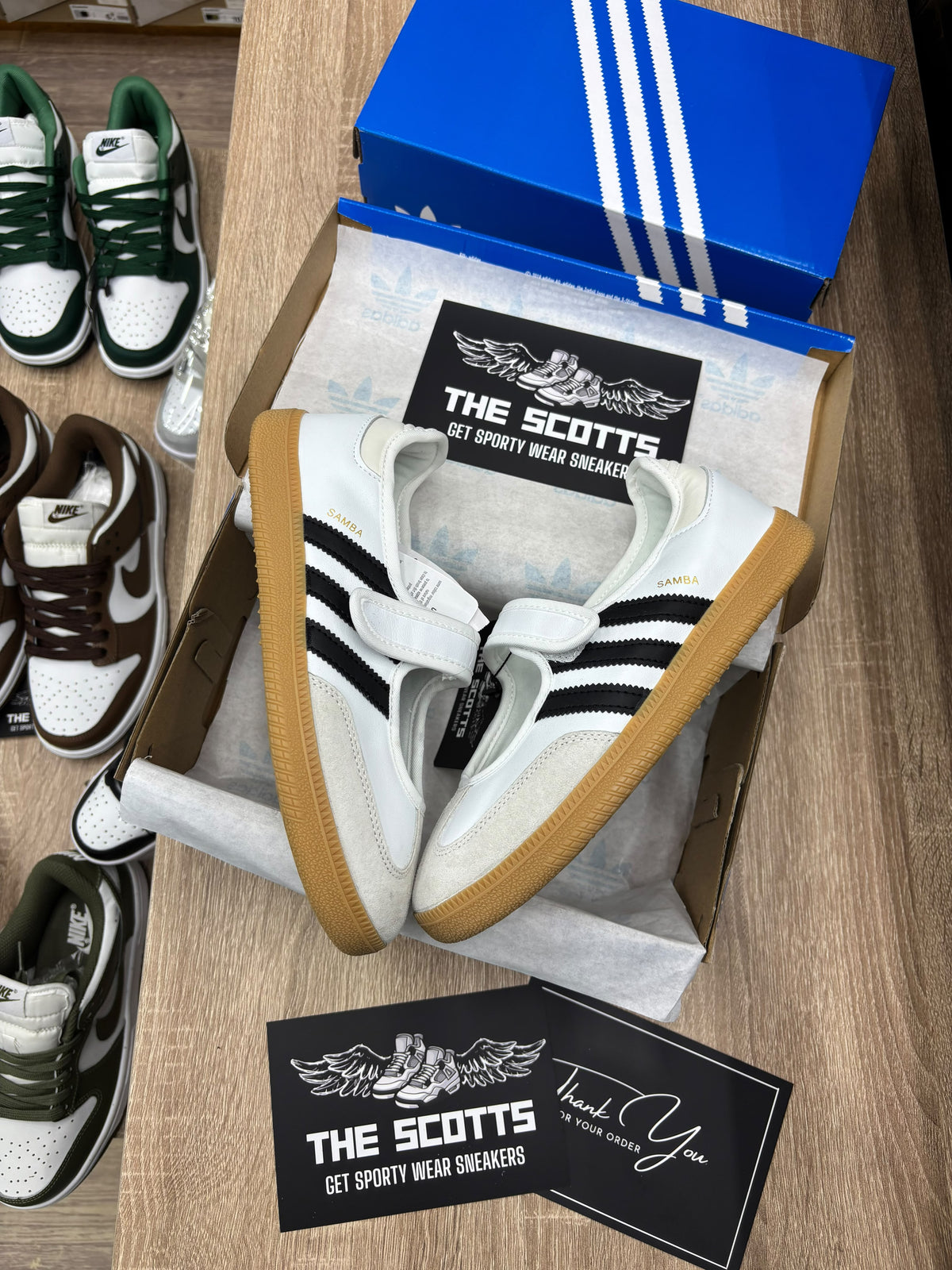 adidas samba jane White Black Gum