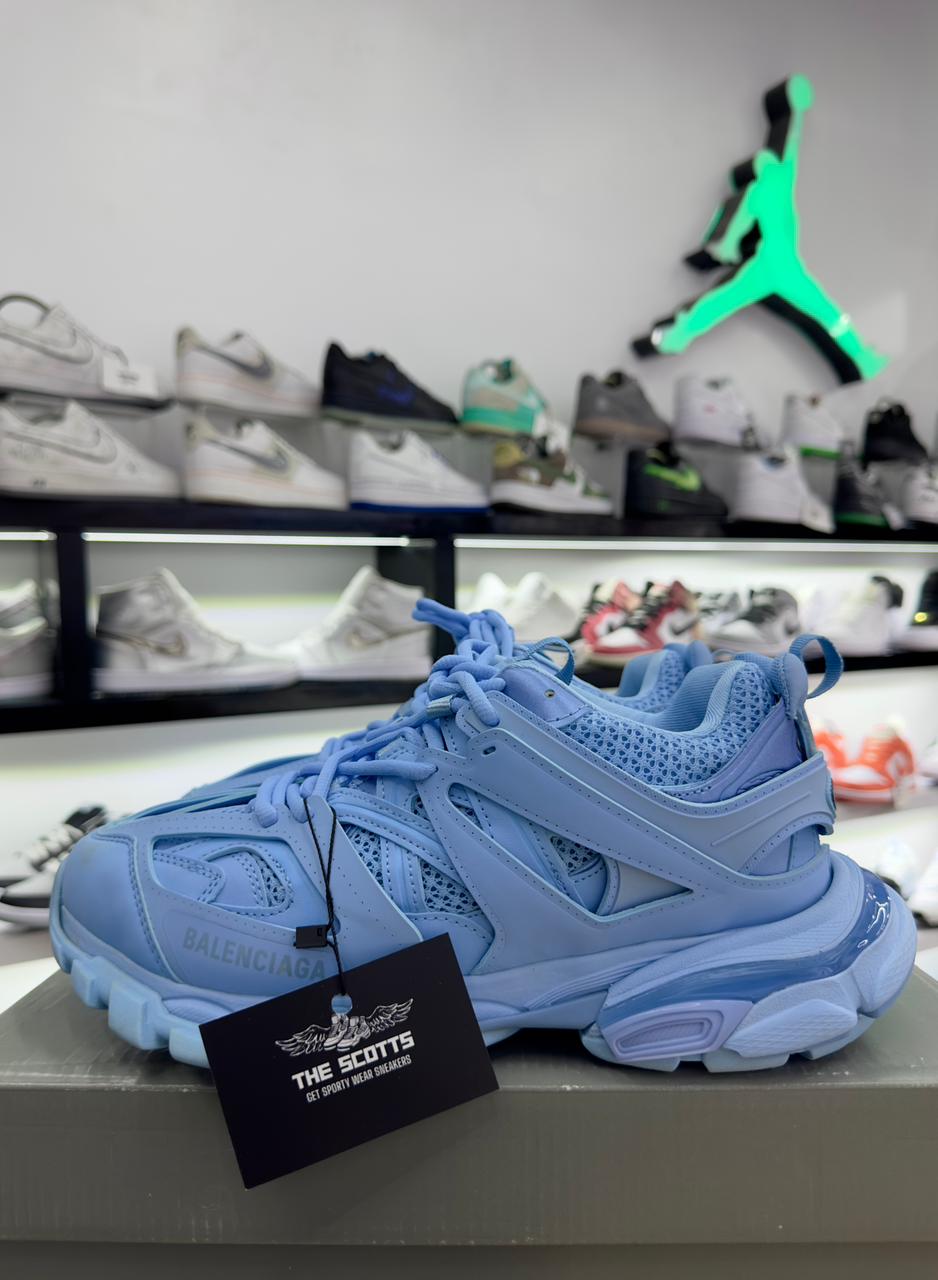 Balenciaga track 1 Light Blue