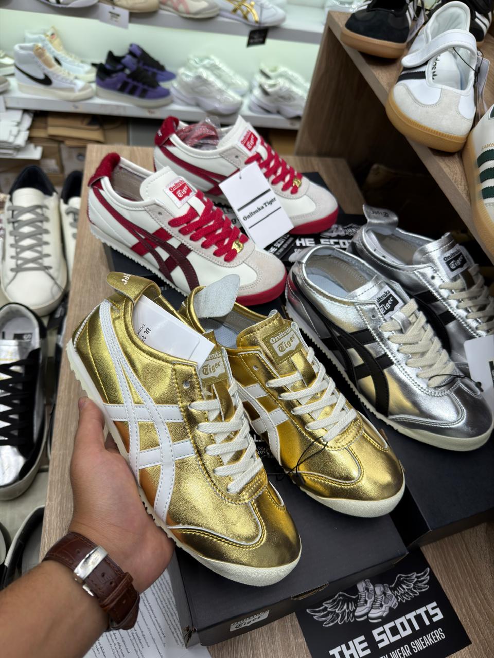 Onitsuka Tiger Mexico 66 "Gold/White"