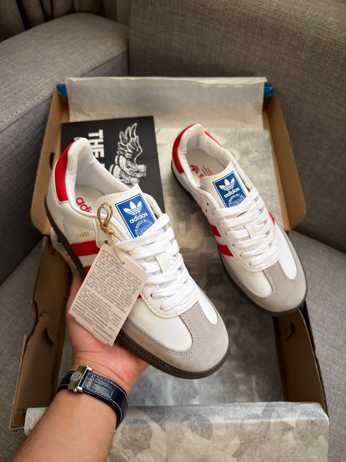 adidas samba better scarlet