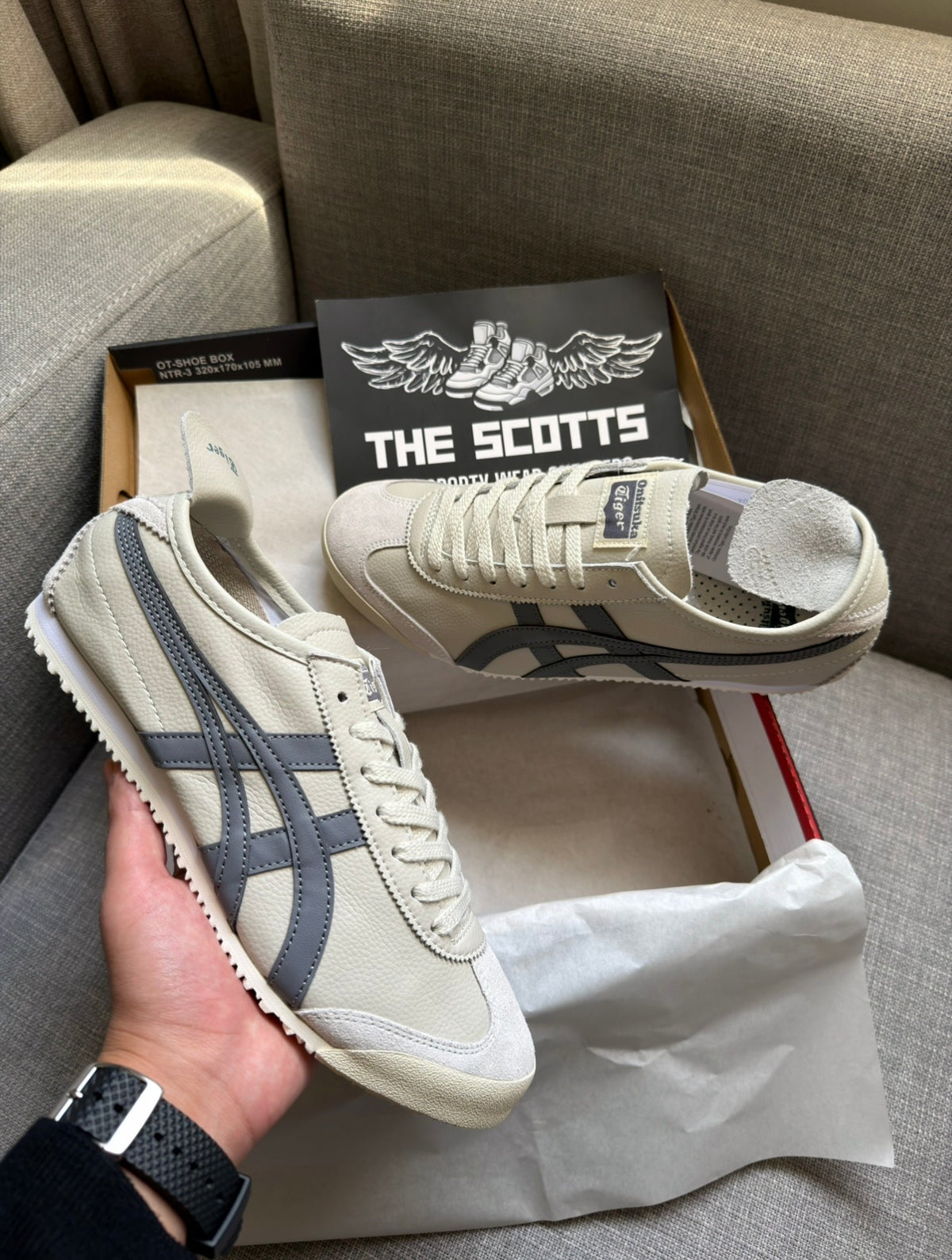 Onitsuka Tiger Mexico 66 "Grey/White"