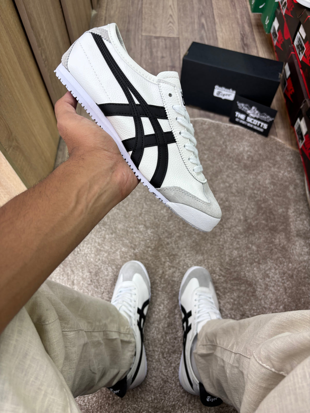 Onitsuka Tiger Mexico 66 "White/Black"