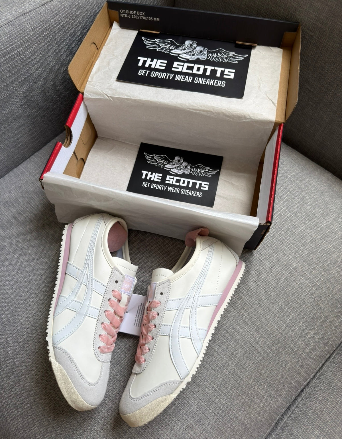 Onitsuka Tiger Mexico 66 ivory pink