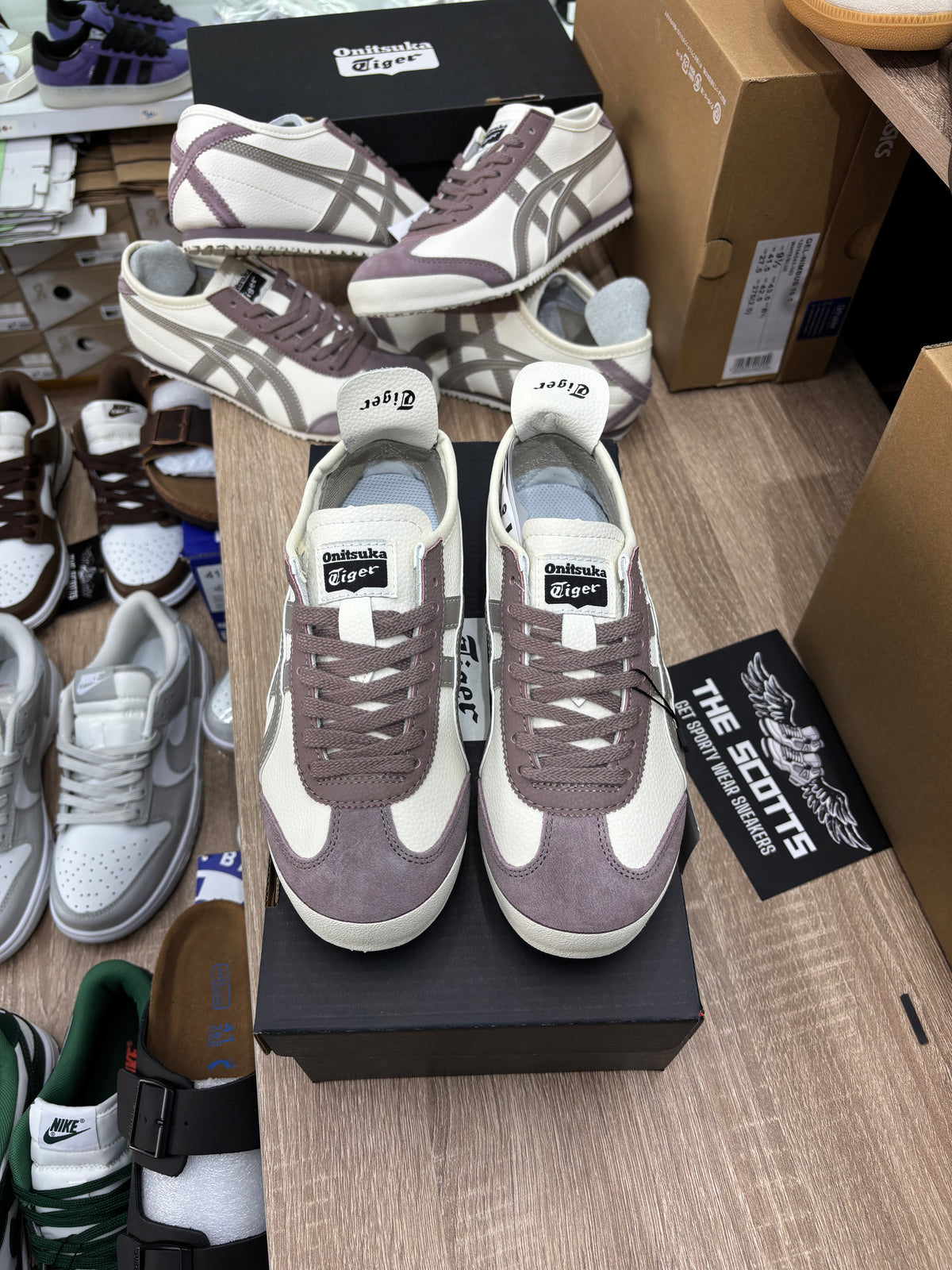 Onitsuka Tiger Mexico 66 "Beige/Olive Brown