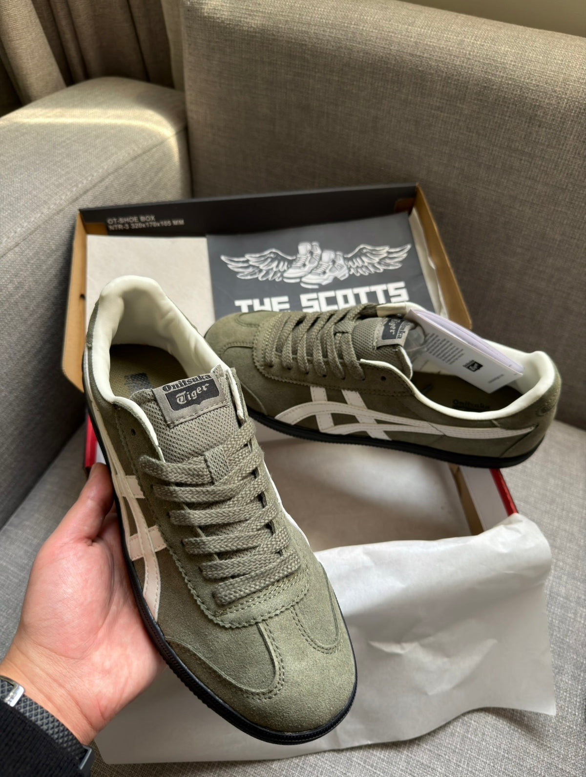 Onitsuka Tiger Tokuten "Burnt Green"
