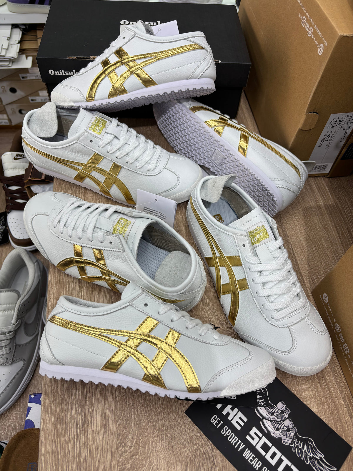 Onitsuka Tiger Mexico 66 "White/Rich Gold"