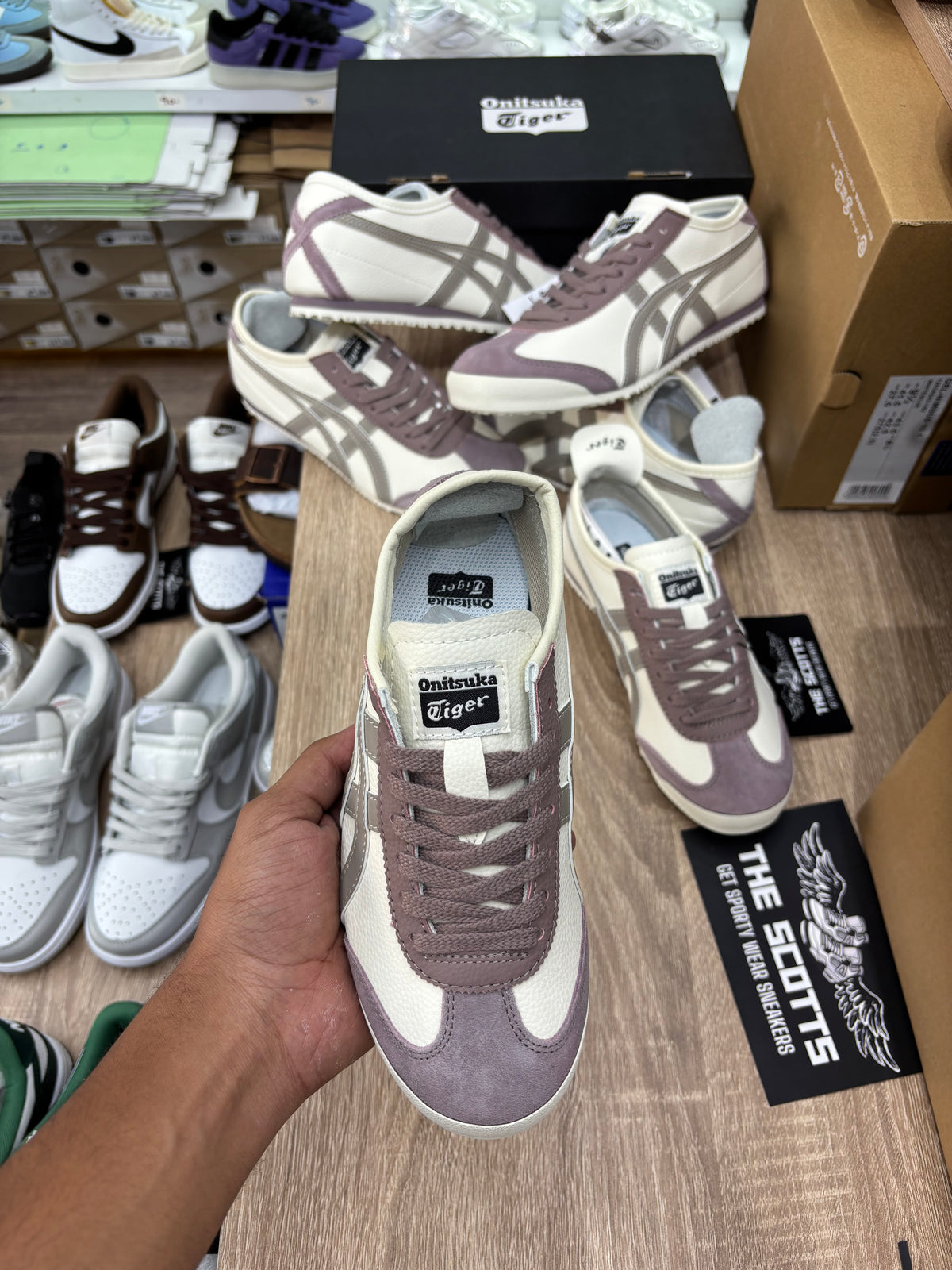 Onitsuka Tiger Mexico 66 "Beige/Olive Brown