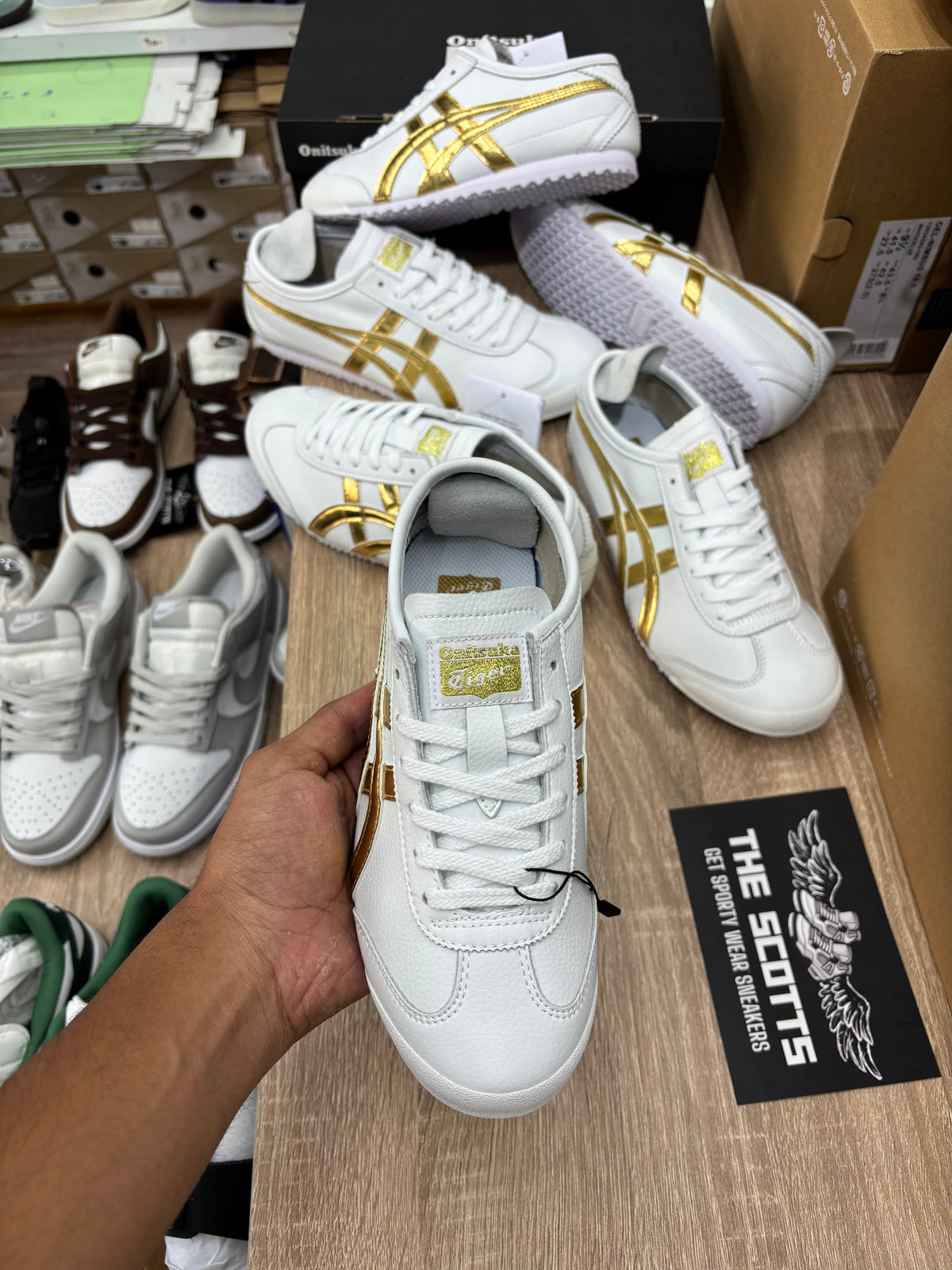 Onitsuka Tiger Mexico 66 "White/Rich Gold"