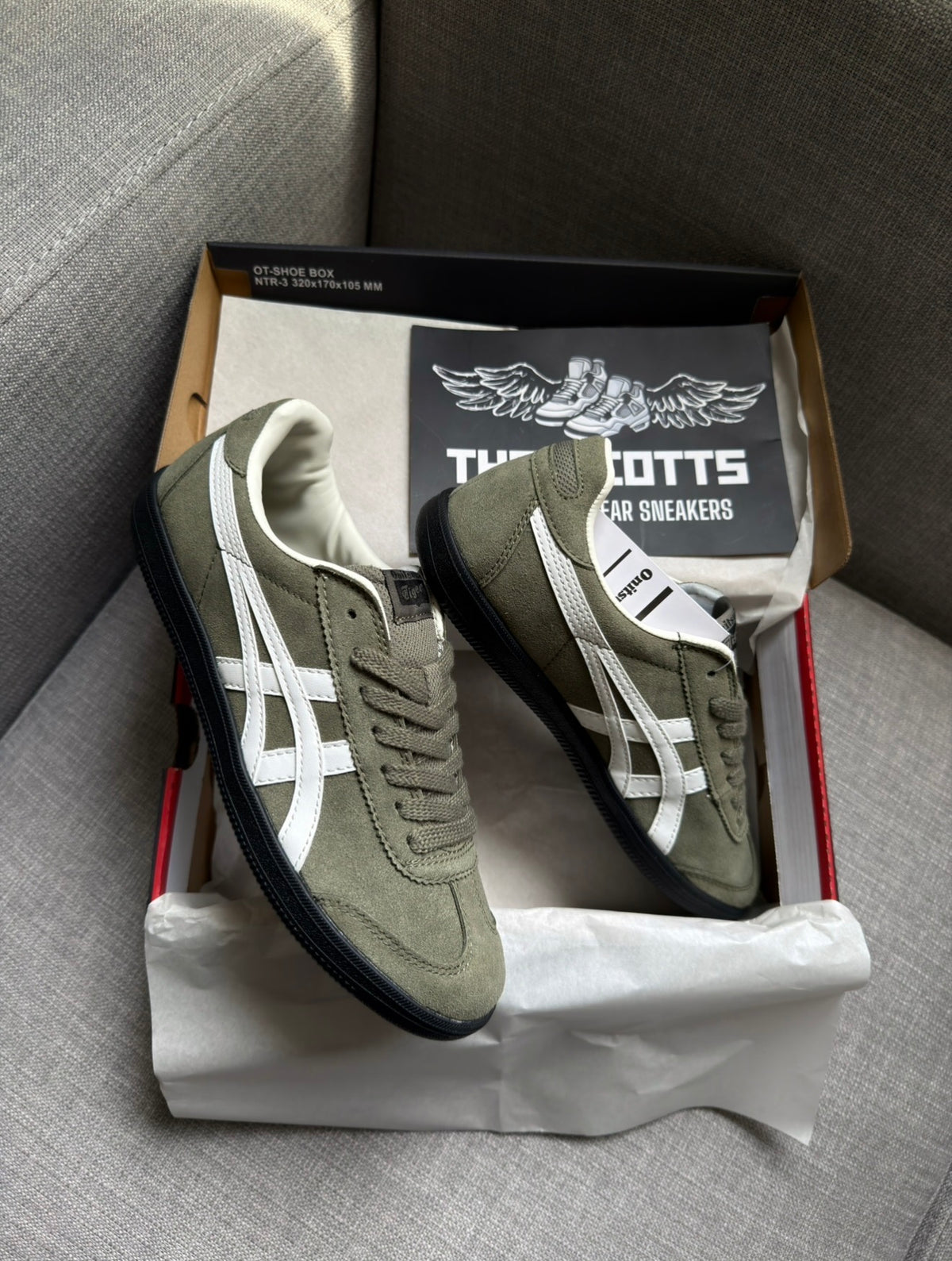 Onitsuka Tiger Tokuten "Burnt Green"