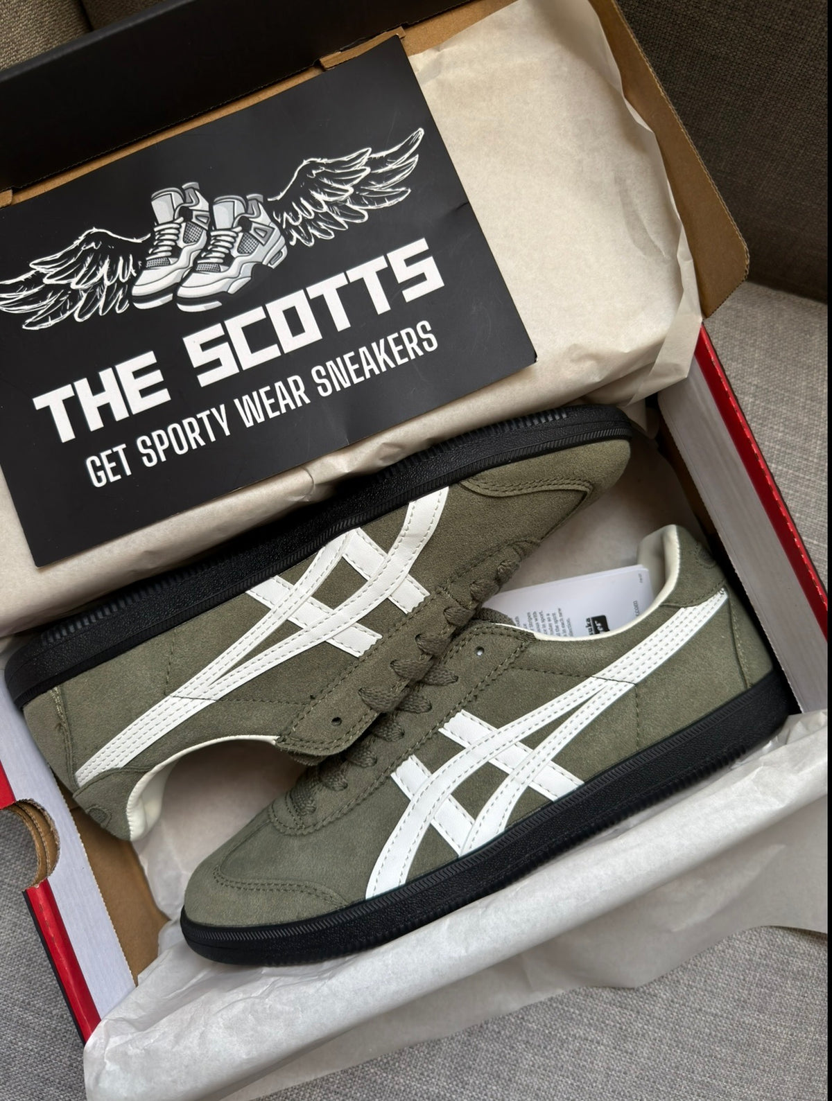 Onitsuka Tiger Tokuten "Burnt Green"