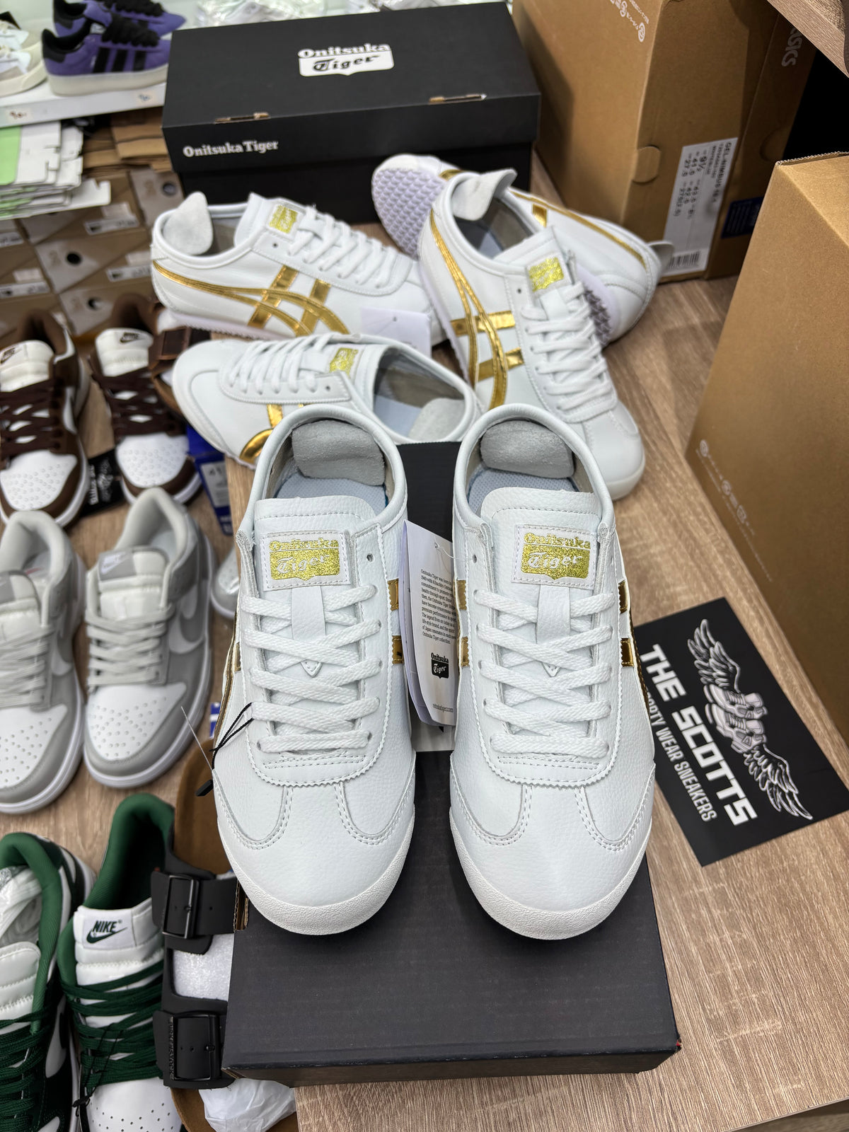 Onitsuka Tiger Mexico 66 "White/Rich Gold"