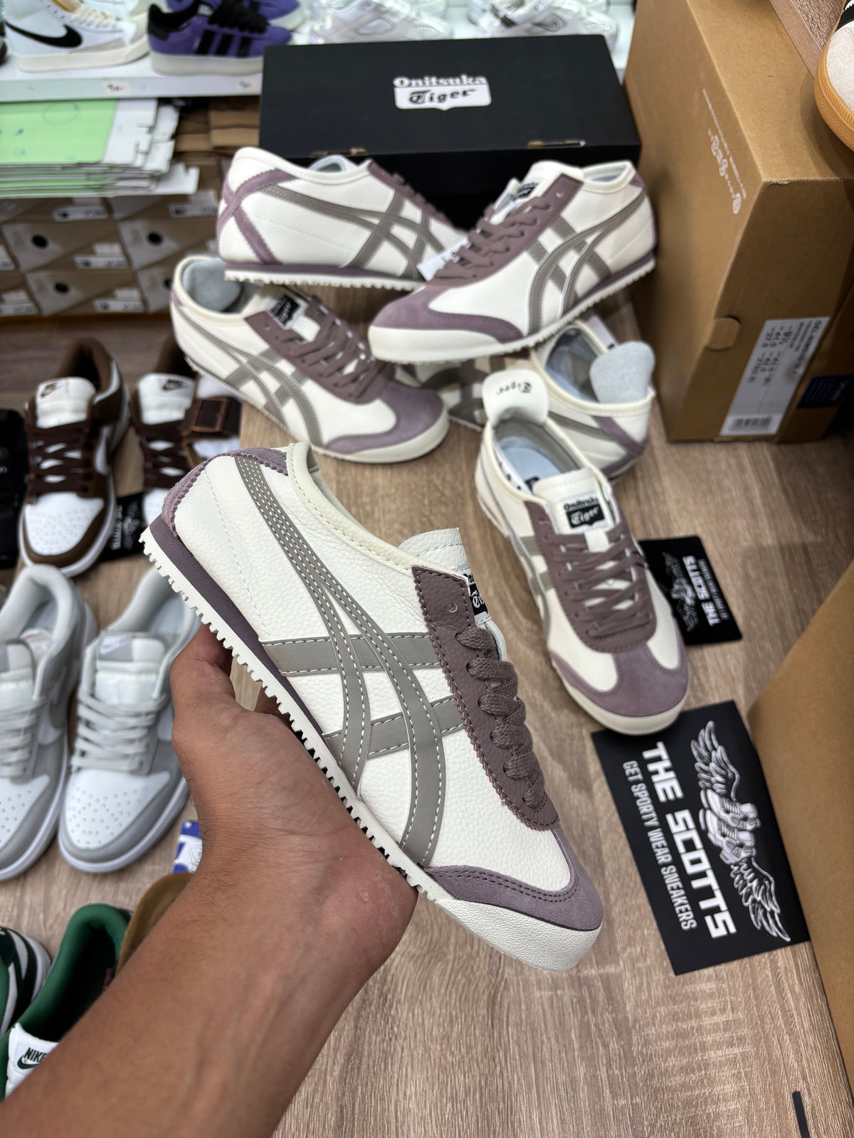 Onitsuka Tiger Mexico 66 "Beige/Olive Brown