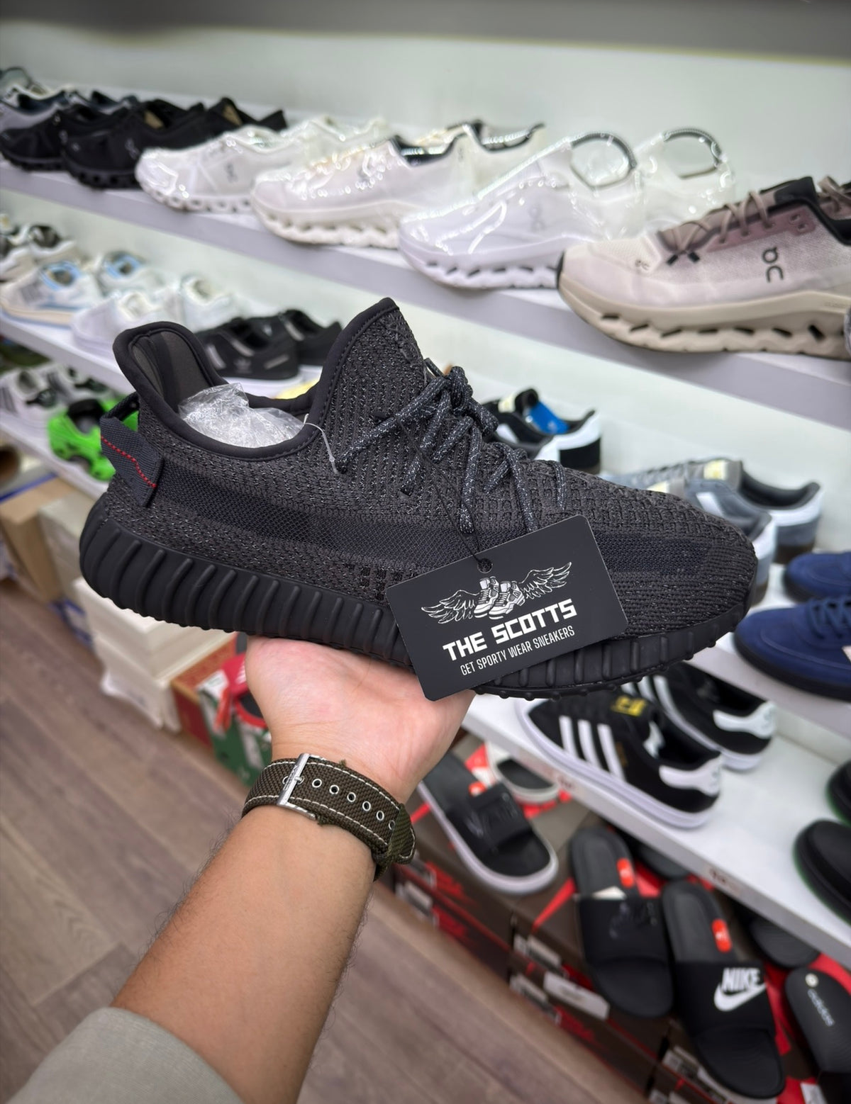 Adidas Yeezy Boost 350 Reflective Black - Static