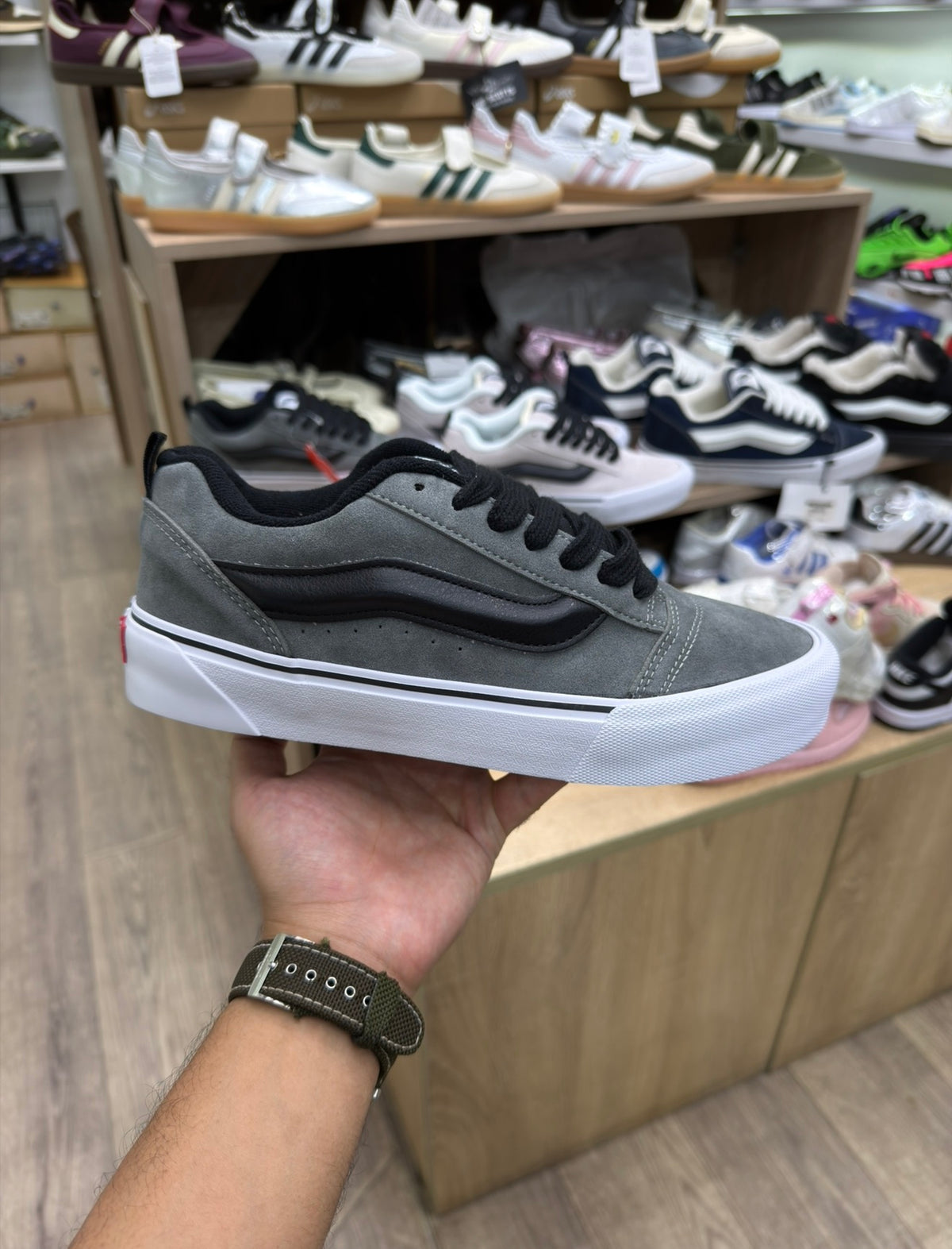 Vans Knu Skool Pewter Grey