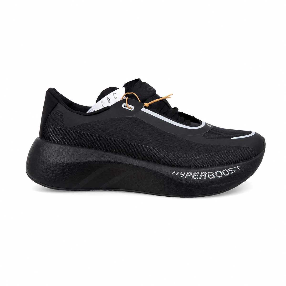 adidas Hyperboost Edge running shoe in black