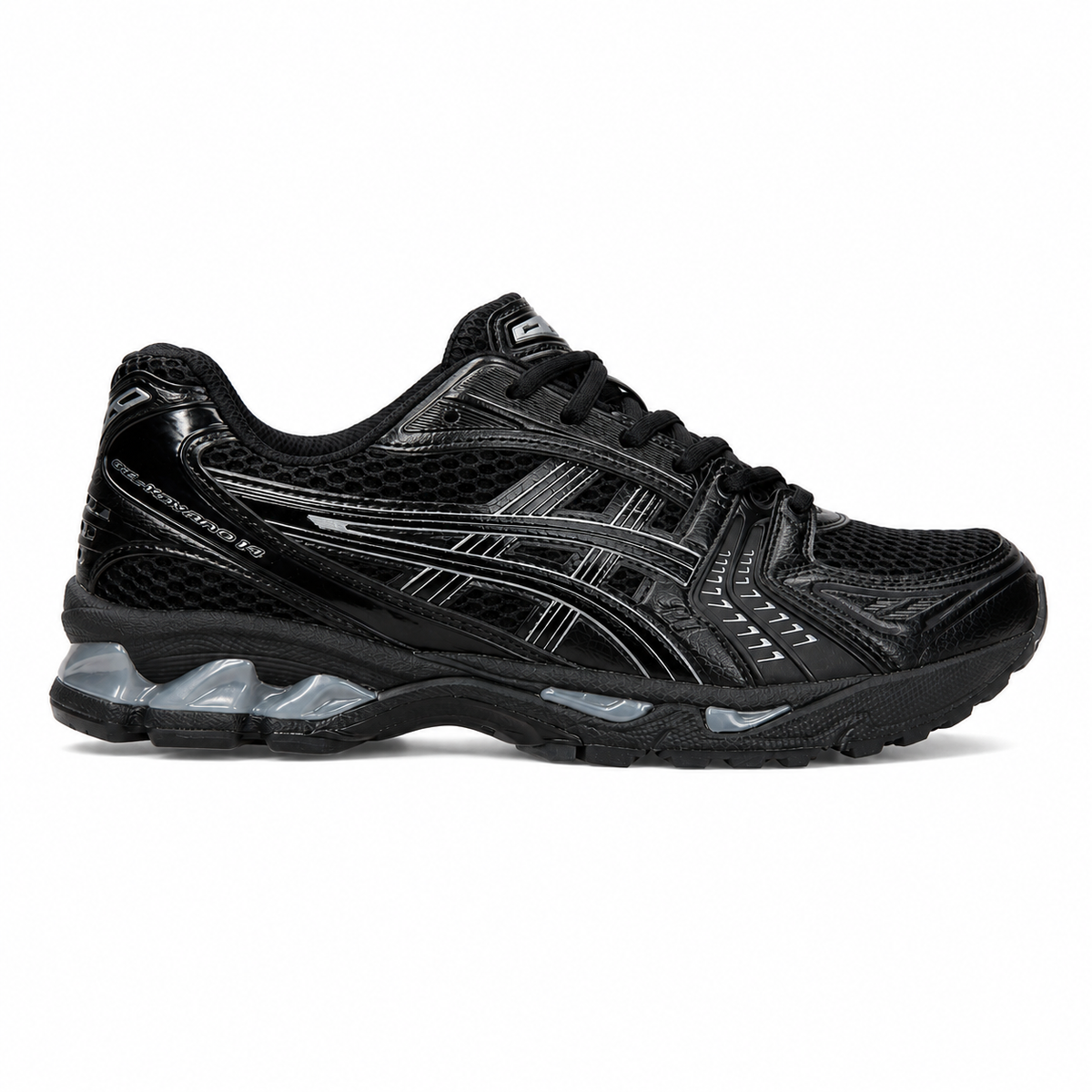 ASICS Gel-Kayano 14 black and pure silver