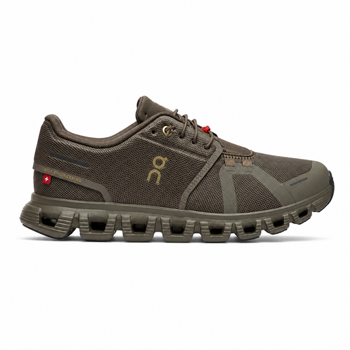 On Cloud 6 "Year of the Horse" running sneaker in the Grizzly/Grizzly brown