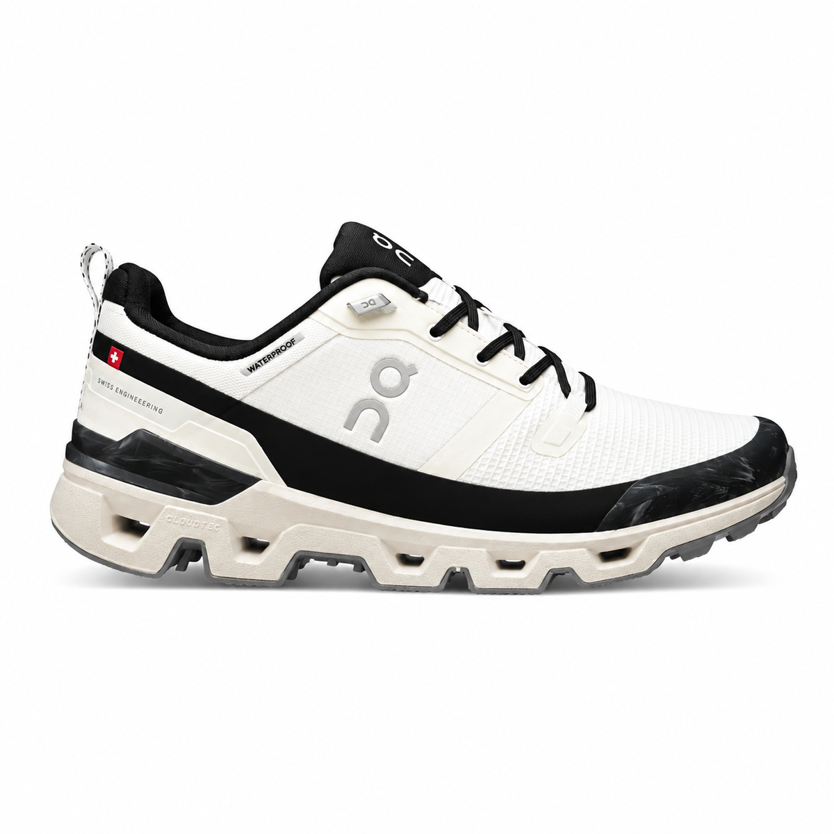 On Running Cloudwander Waterproof Ivory Black