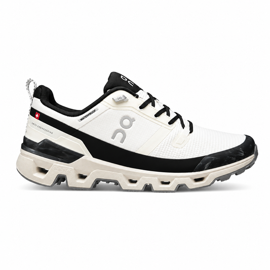 On Running Cloudwander Waterproof Ivory Black