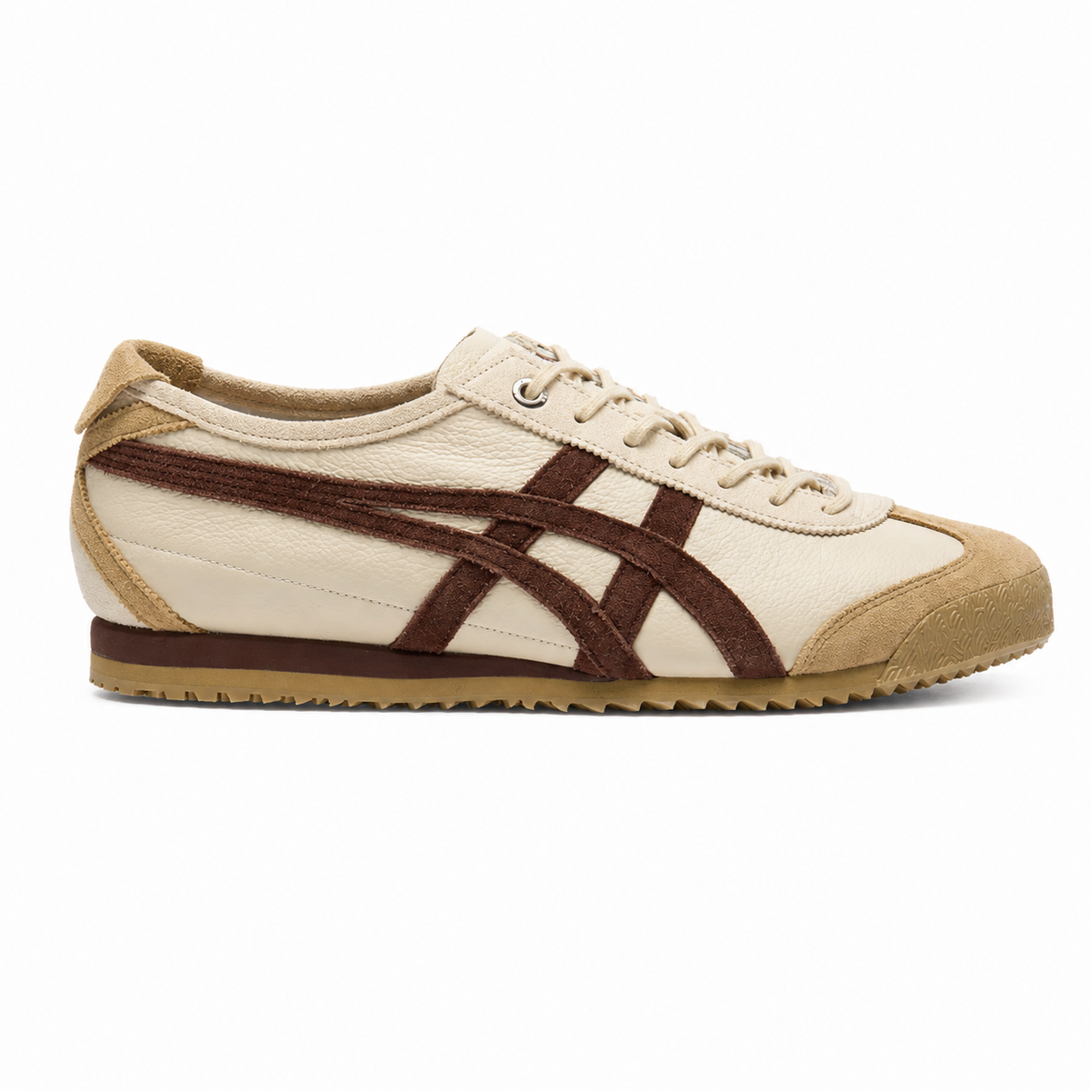 Onitsuka Tiger Mexico 66 SD VIN in the Putty/Dark Brown