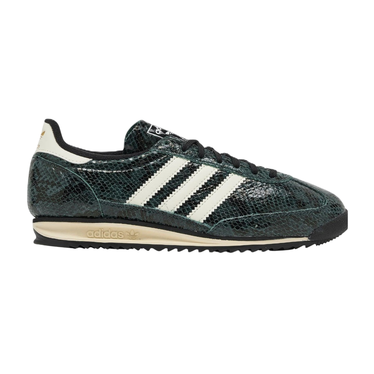 adidas snake leather SL 72 green
