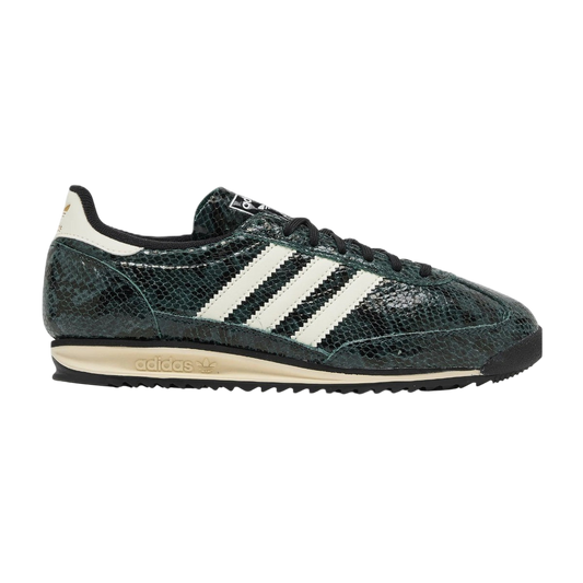 adidas snake leather SL 72 green