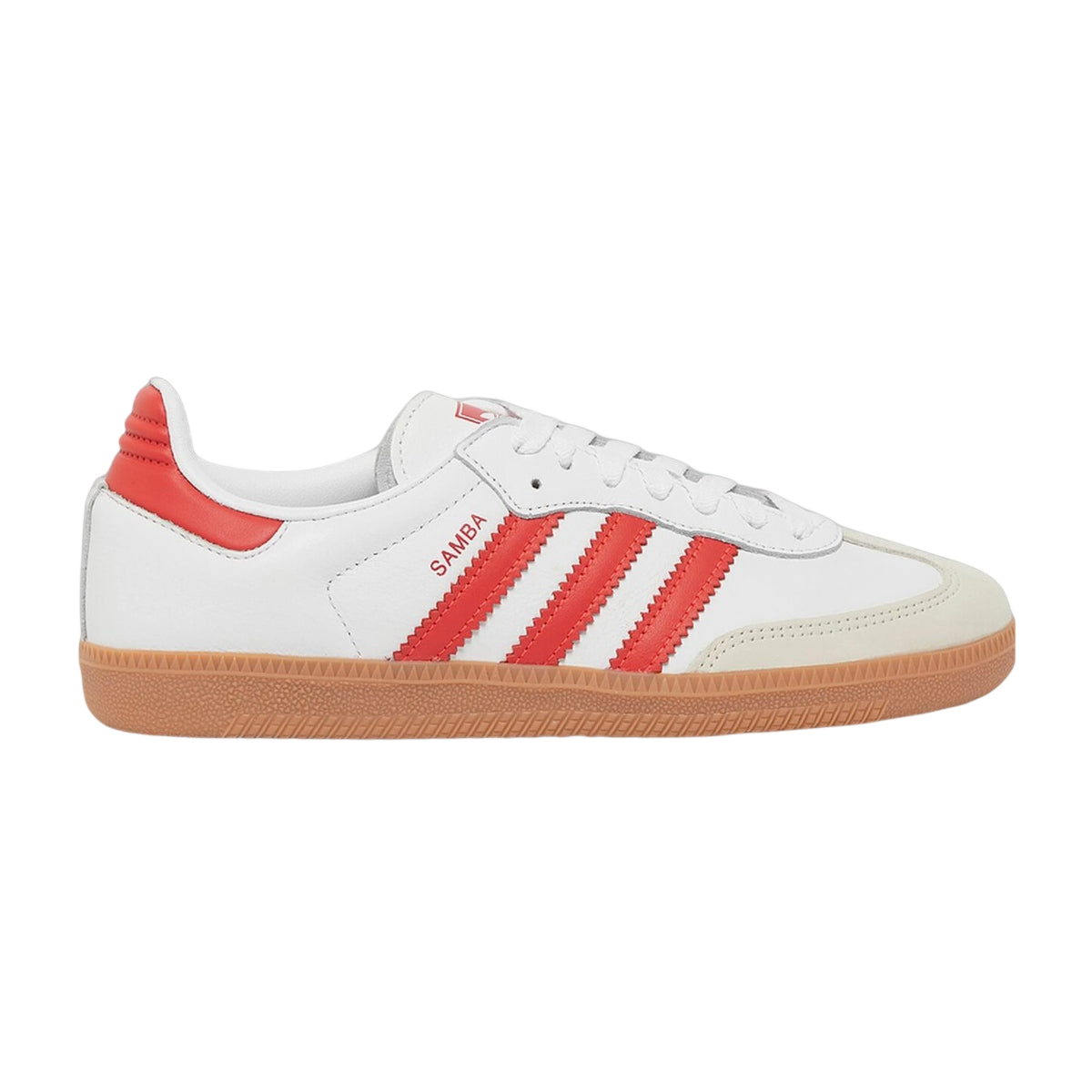 adidas samba white red gum