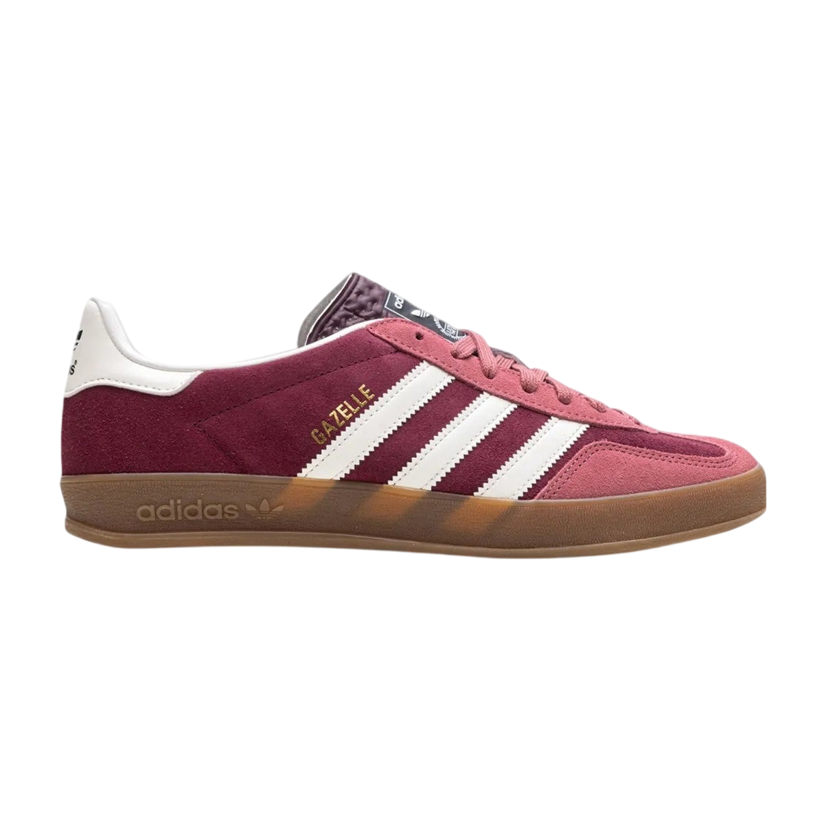 adidas Gazelle Indoor Maroon مستعمل Crimson
