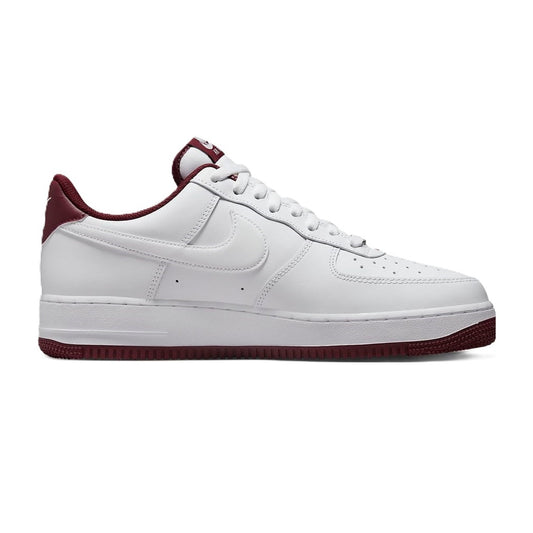 air force 1 white  dark beetroot