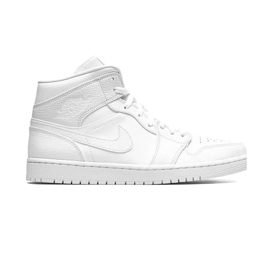 Air Jordan 1 Mid Triple White