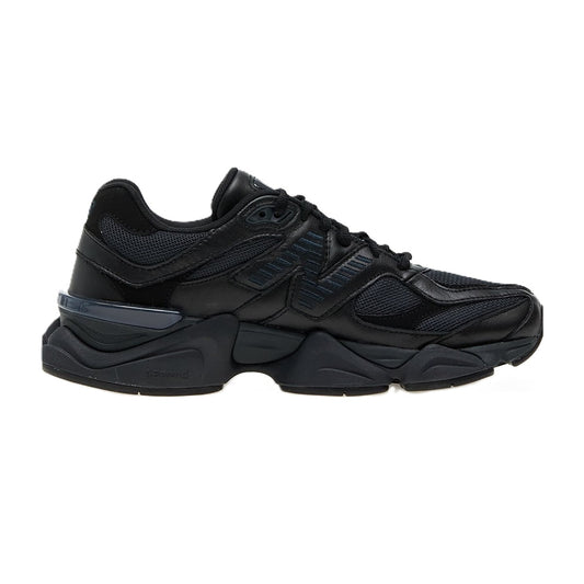 New Balance 9060 Triple Black Leather