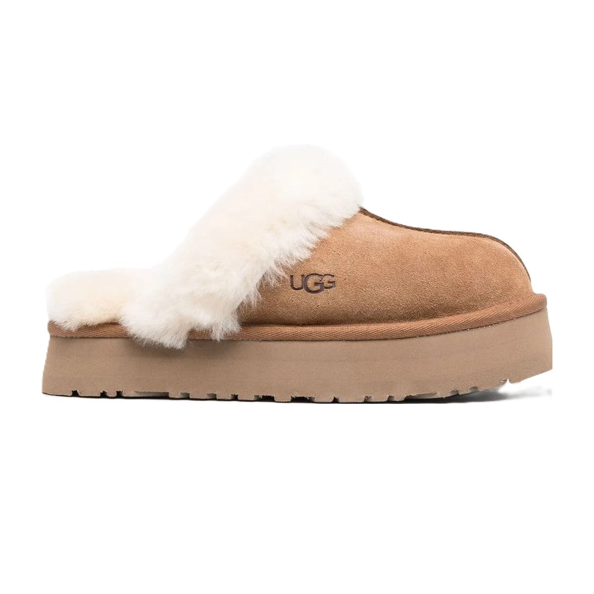 UGG Disquette shearling-lined suede sandals