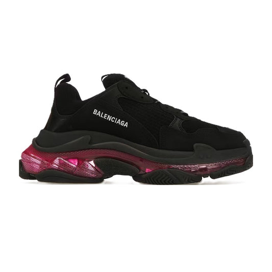 Balenciaga Triple S Clear Sole Neon Pink