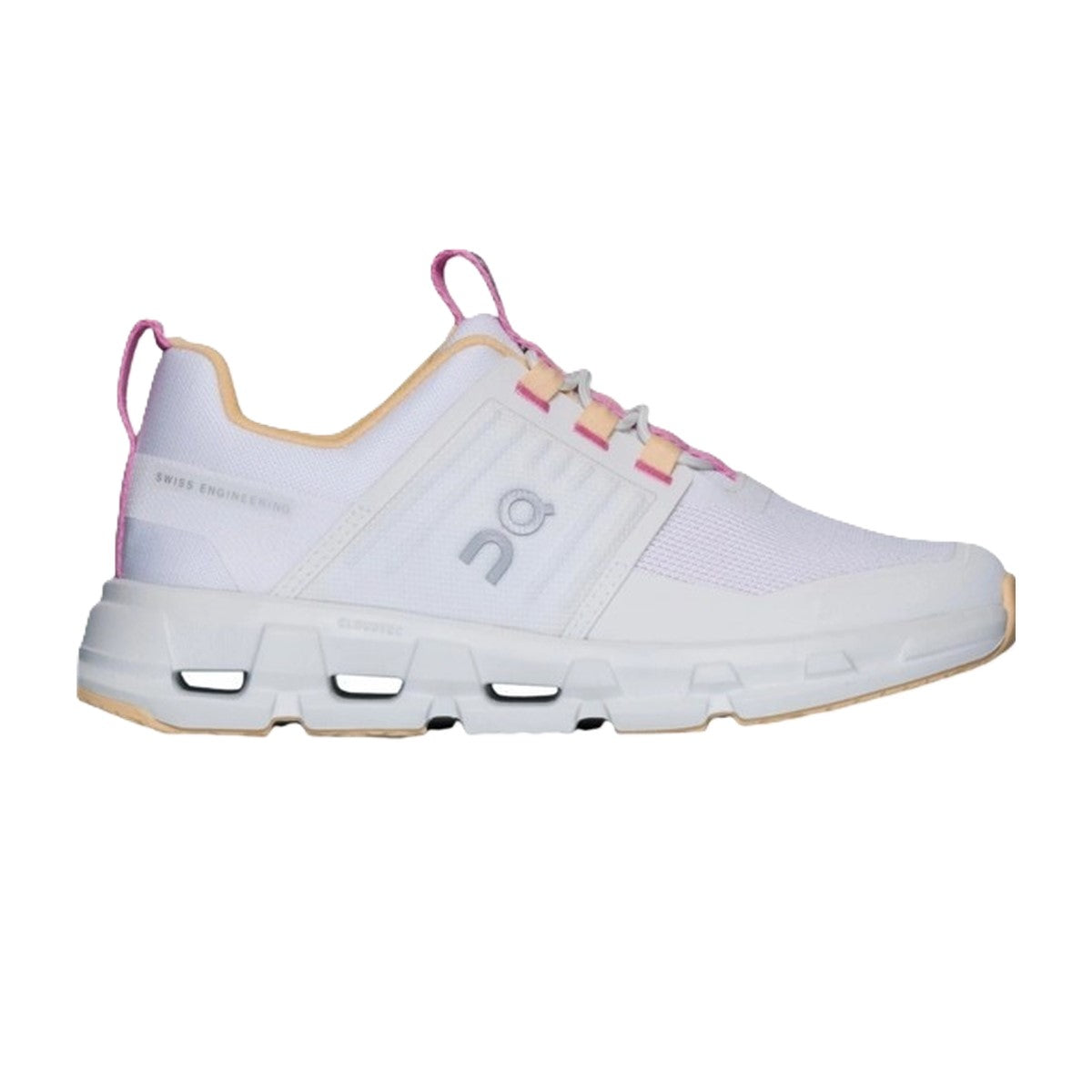 On Running Kids Cloudswift White pink kids size