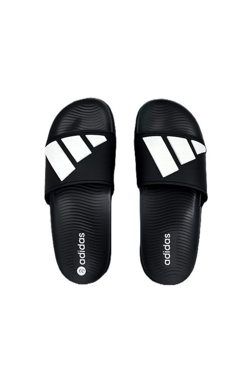 Adidas slipper black white