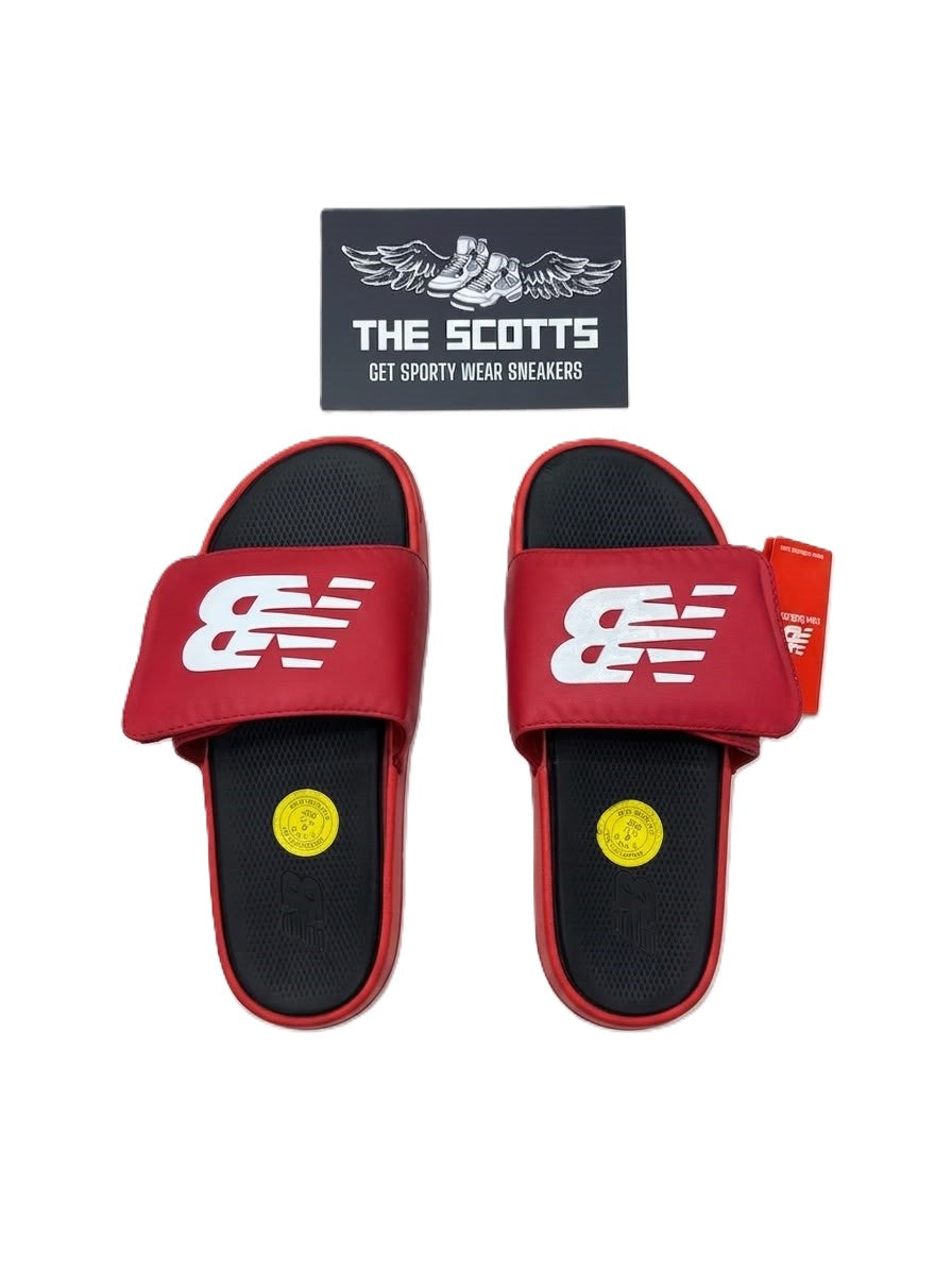 New balance slipper in red