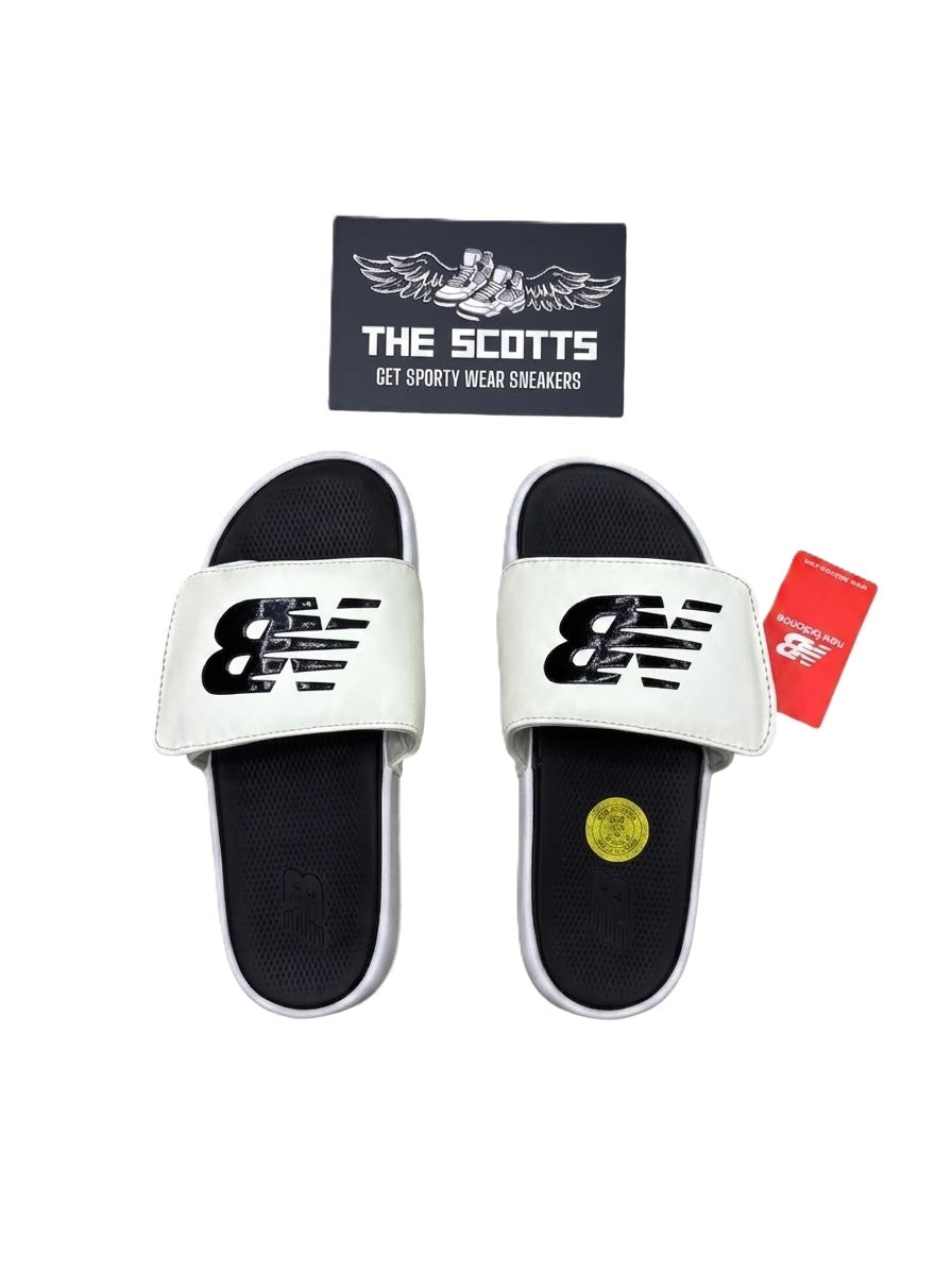 New balance slipper in white