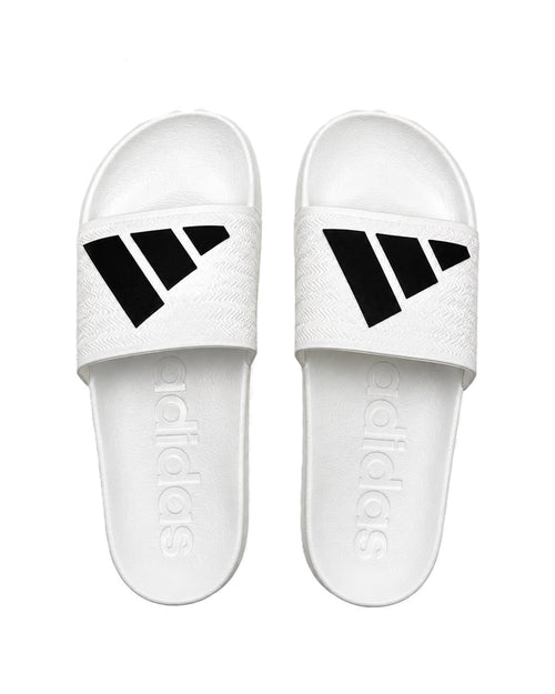Adidas slipper white black