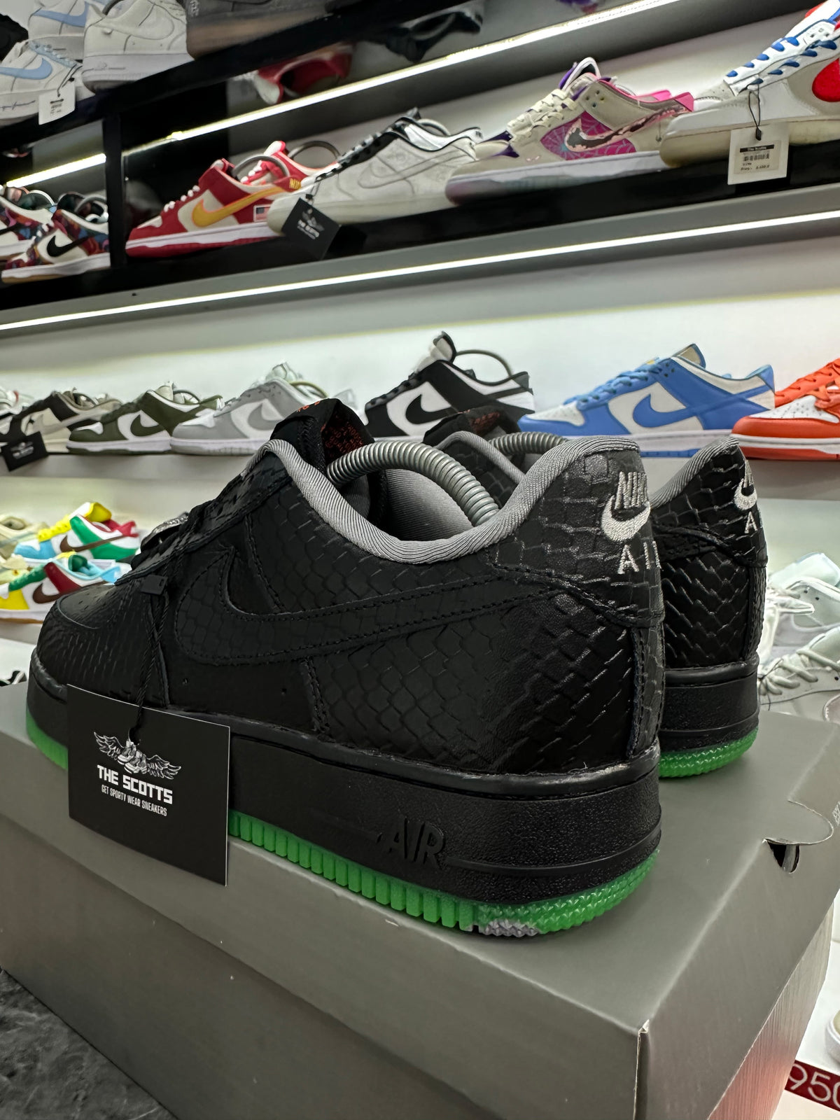 Nike Air Force 1 Low "Halloween" 2023 Black