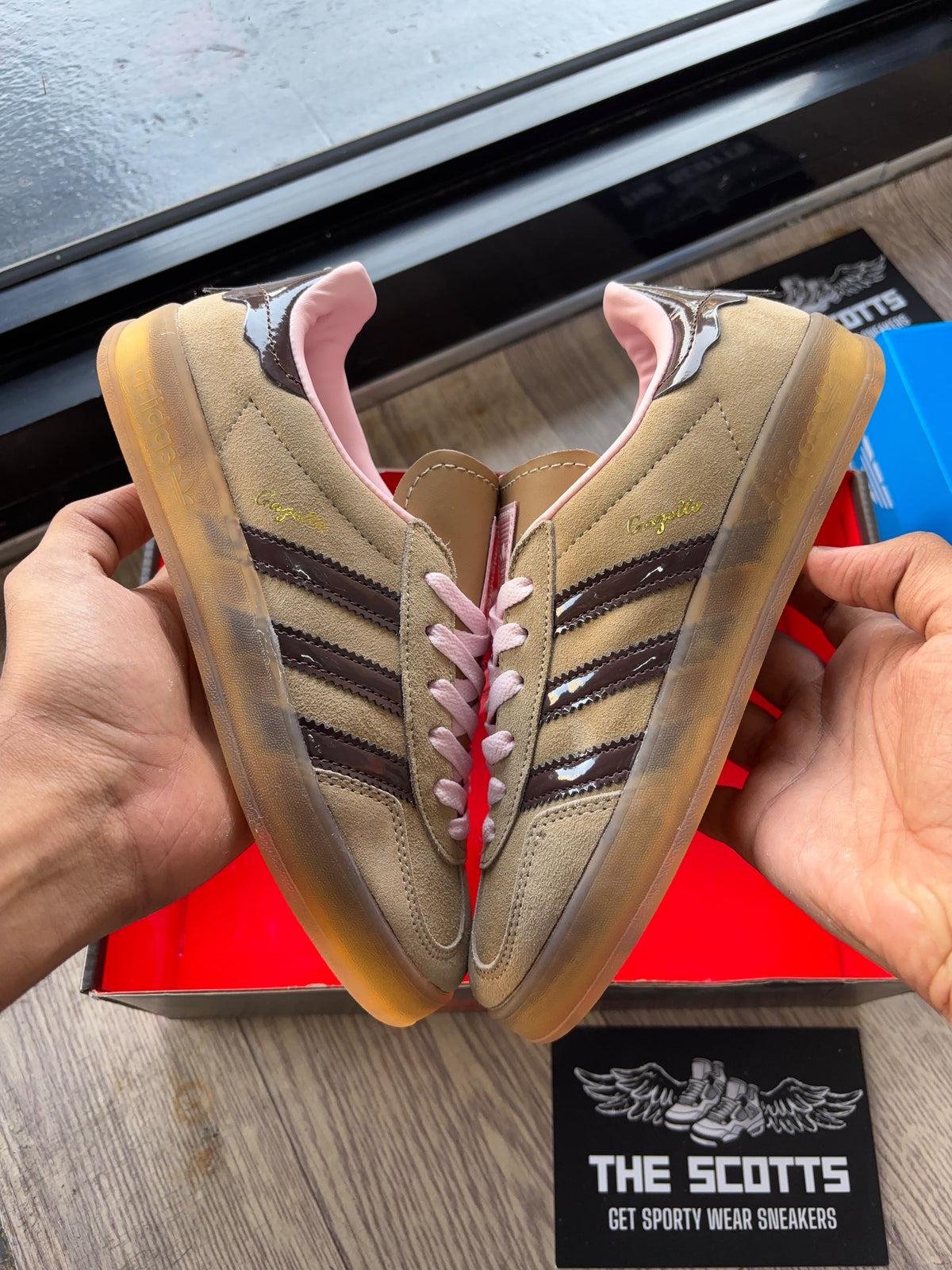 adidas Gazelle Indoor Brown Sandy Pink