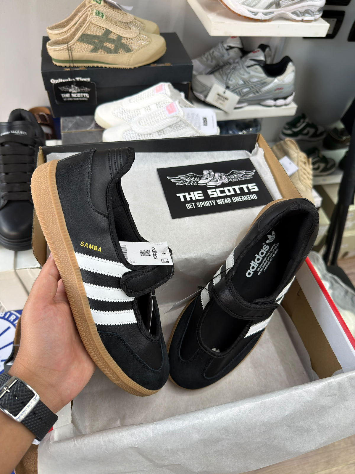 adidas samba jane all black
