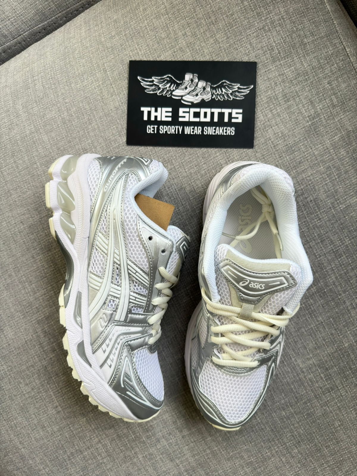 ASICS x JJJJound Gel-Kayano 14 "Silver/White"